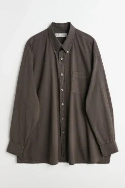 Faded Brown Cotton Voile