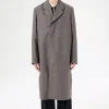 Grey Atom Check Wool