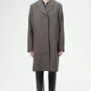 Grey Atom Check Wool