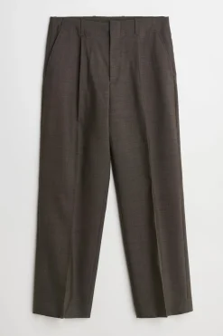 Grey Atom Check Wool