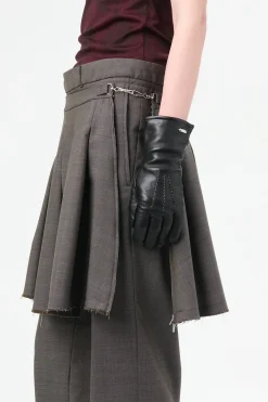 Grey Atom Check Wool