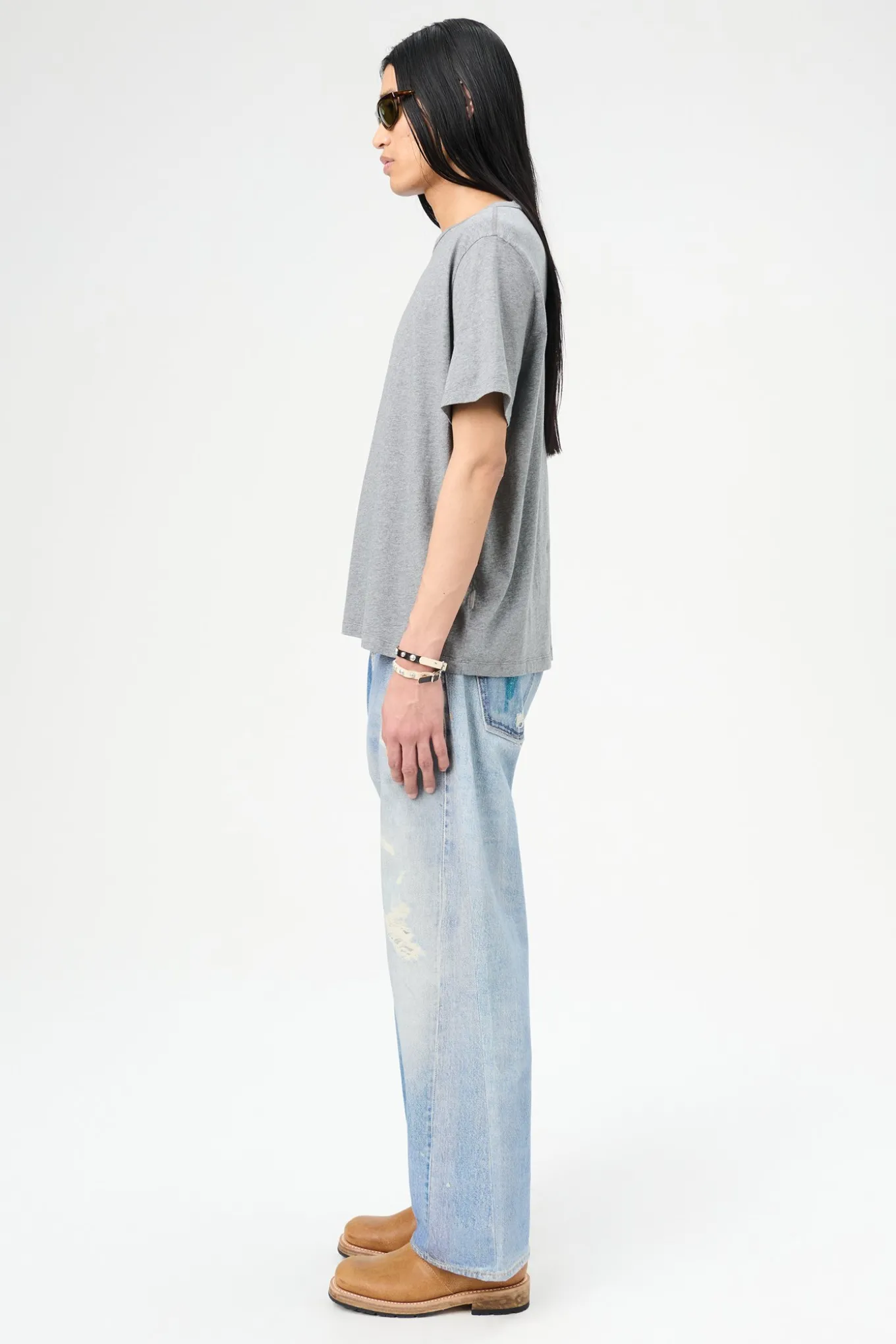 Grey Melange Clean Jersey
