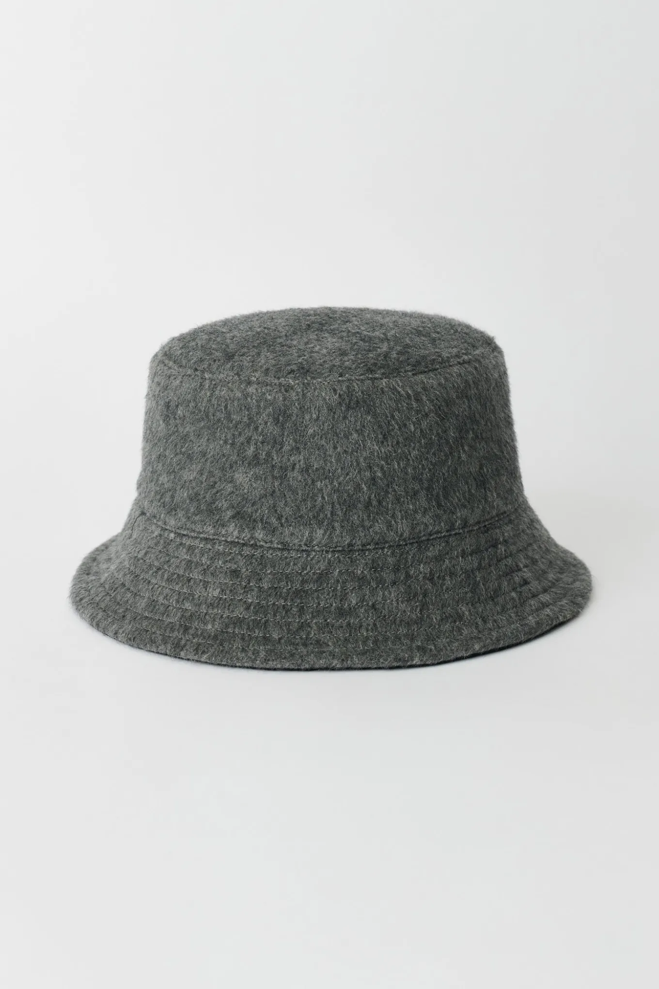 Island Grey Hairy Mohair
