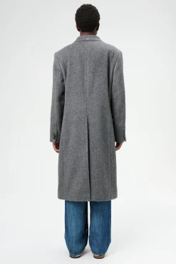 Island Grey Hairy Mohair