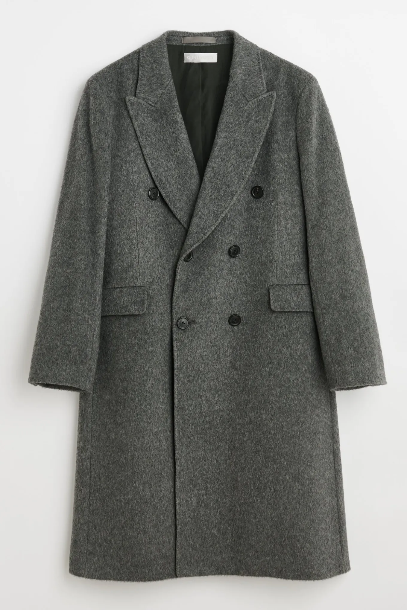 Island Grey Hairy Mohair