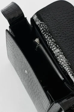 Licorice Croc Bull Hide