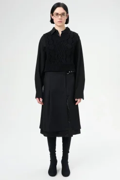 Maitre D Black Wool