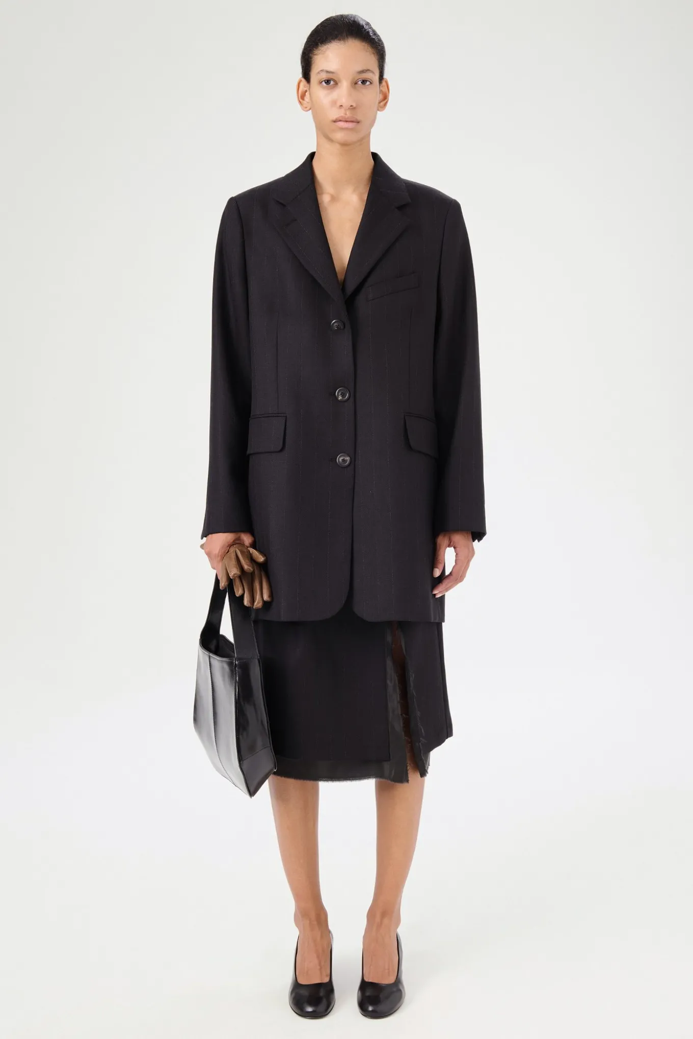 Maitre D Black Wool