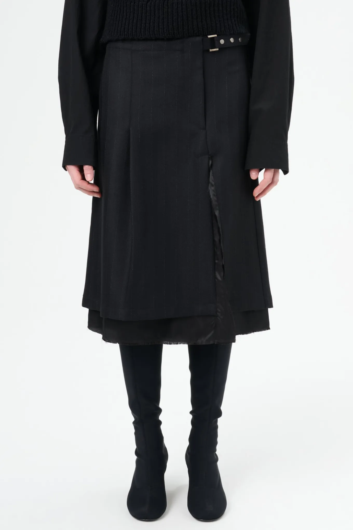 Maitre D Black Wool