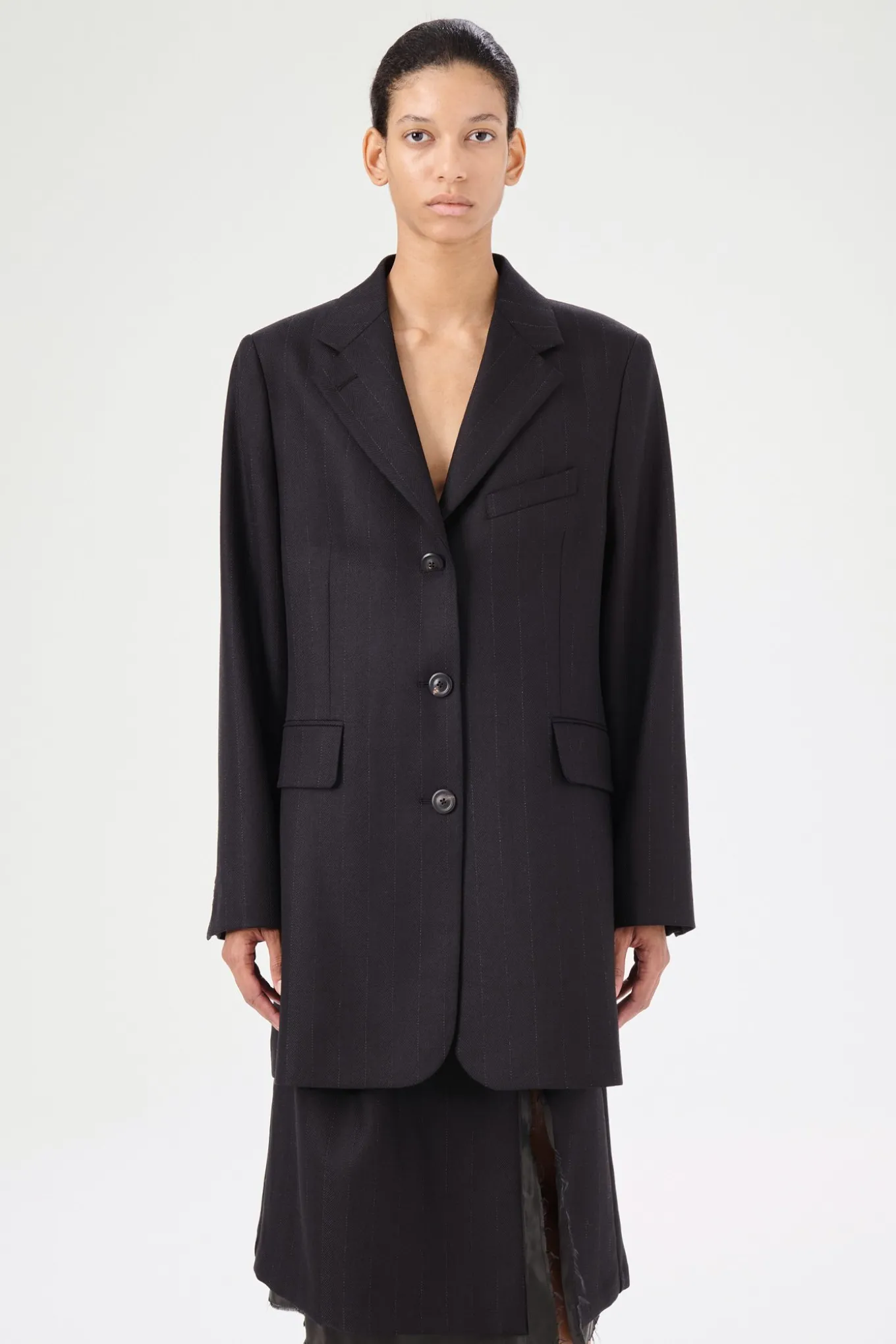 Maitre D Black Wool