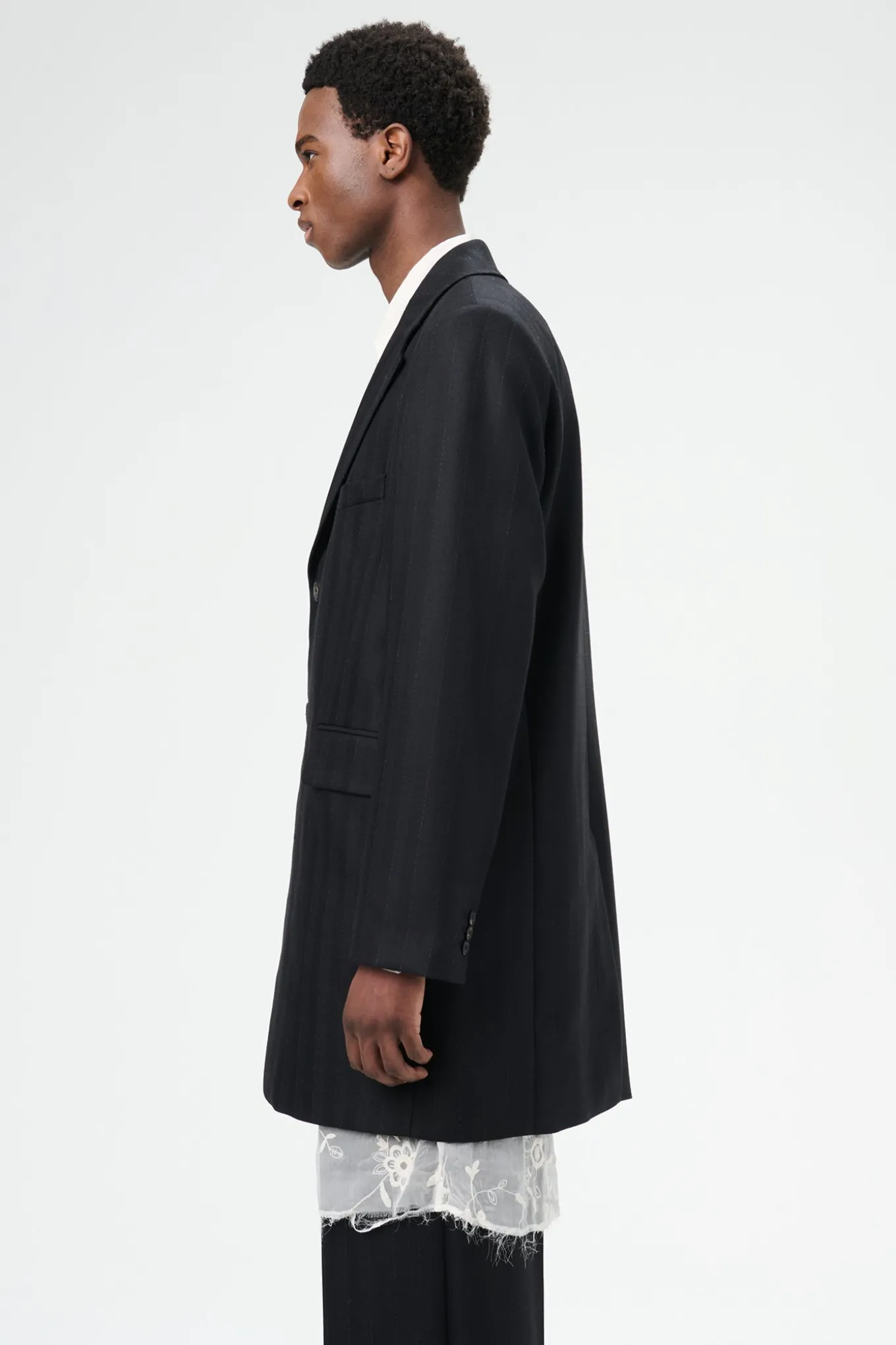 Maitre D Black Wool