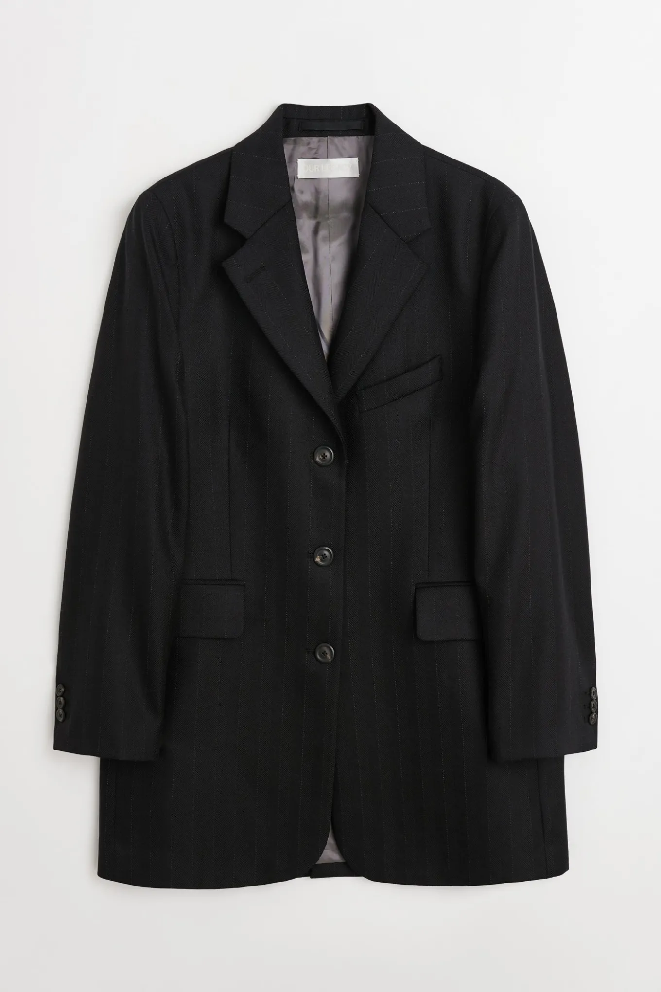 Maitre D Black Wool