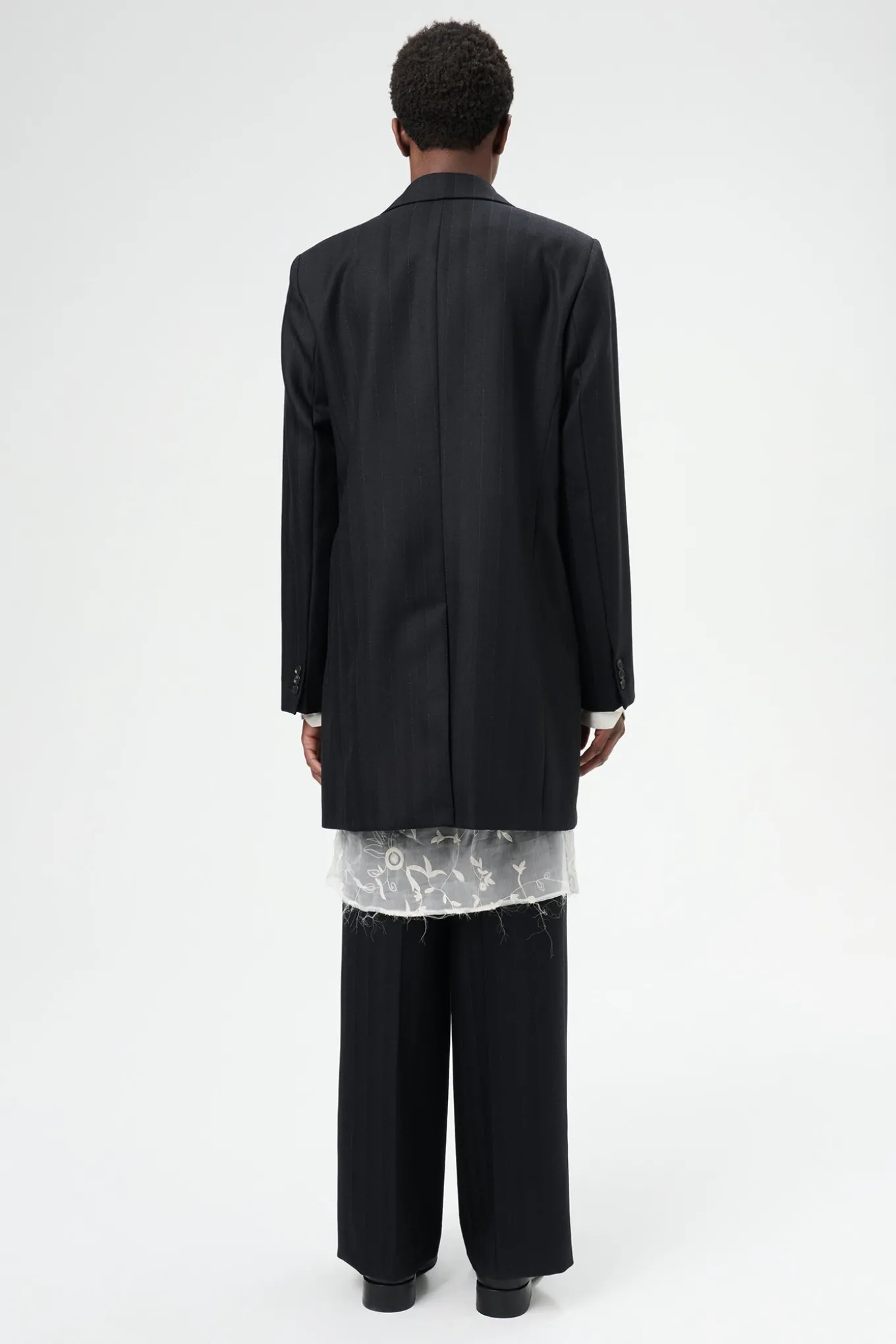 Maitre D Black Wool