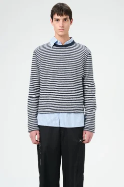 Malaga Stripe Brushed Cotton