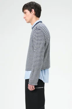 Malaga Stripe Brushed Cotton