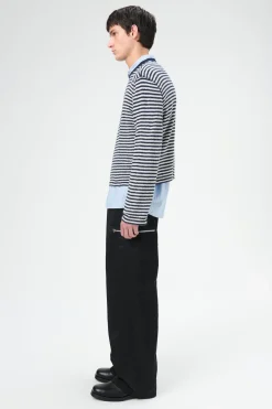 Malaga Stripe Brushed Cotton