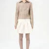 Natural Crinkled Cotton Nylon