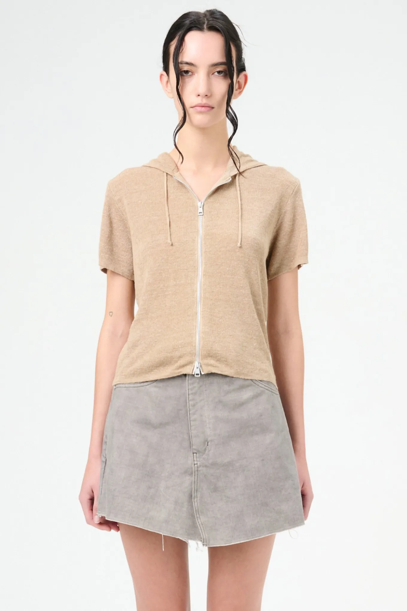 Oat Melange Refined Linen