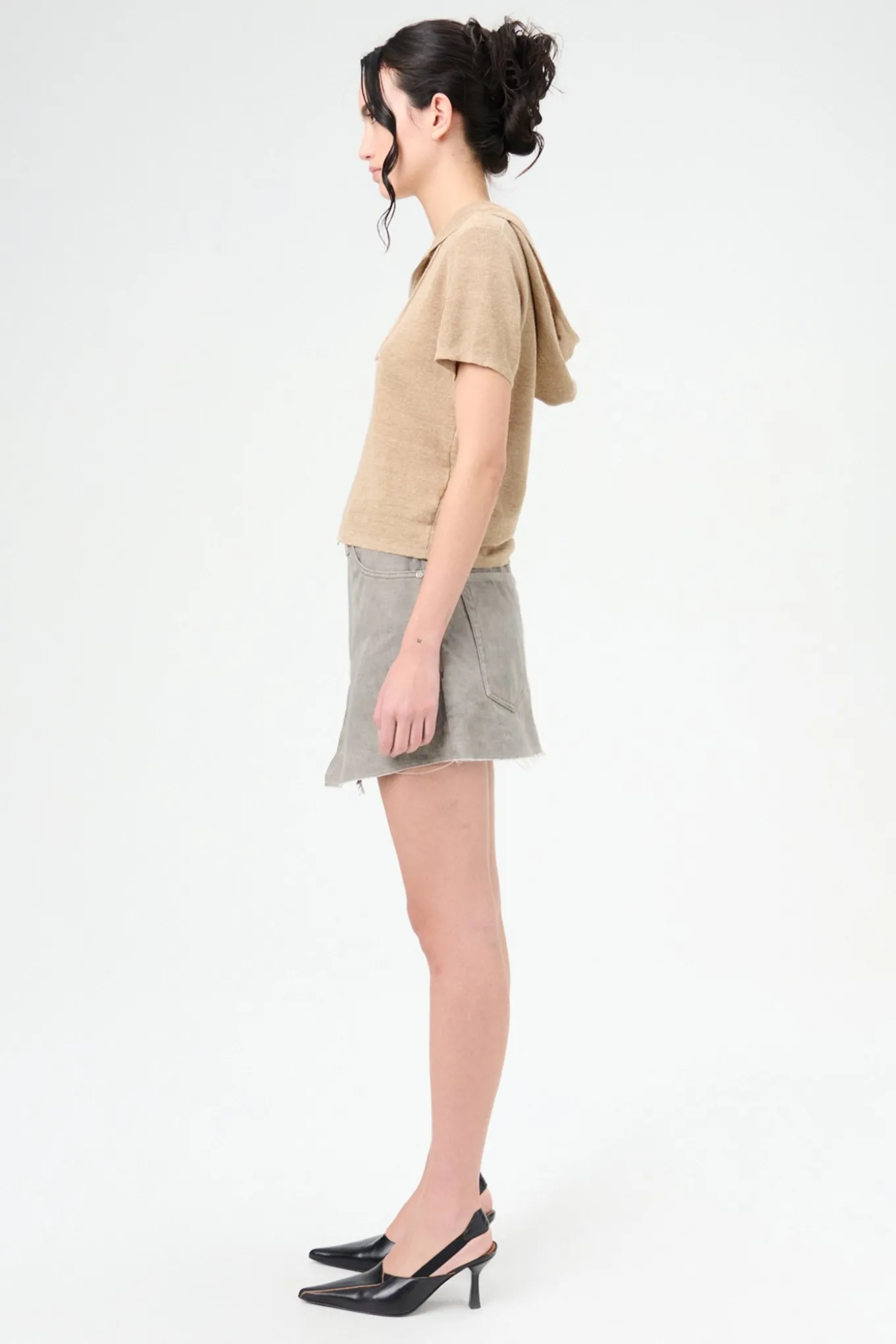 Oat Melange Refined Linen