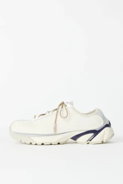 Off White Leather