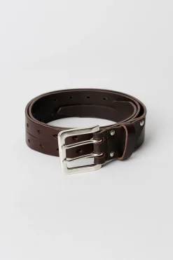 Oily Brown Leather