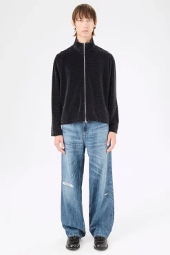 Phantom Stripe Velour