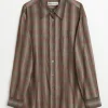 Screen Check Sheer Cotton Silk