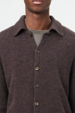Smokey Brown Fuzzy Alpaca