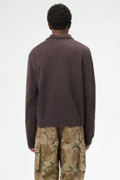 Smokey Brown Fuzzy Alpaca