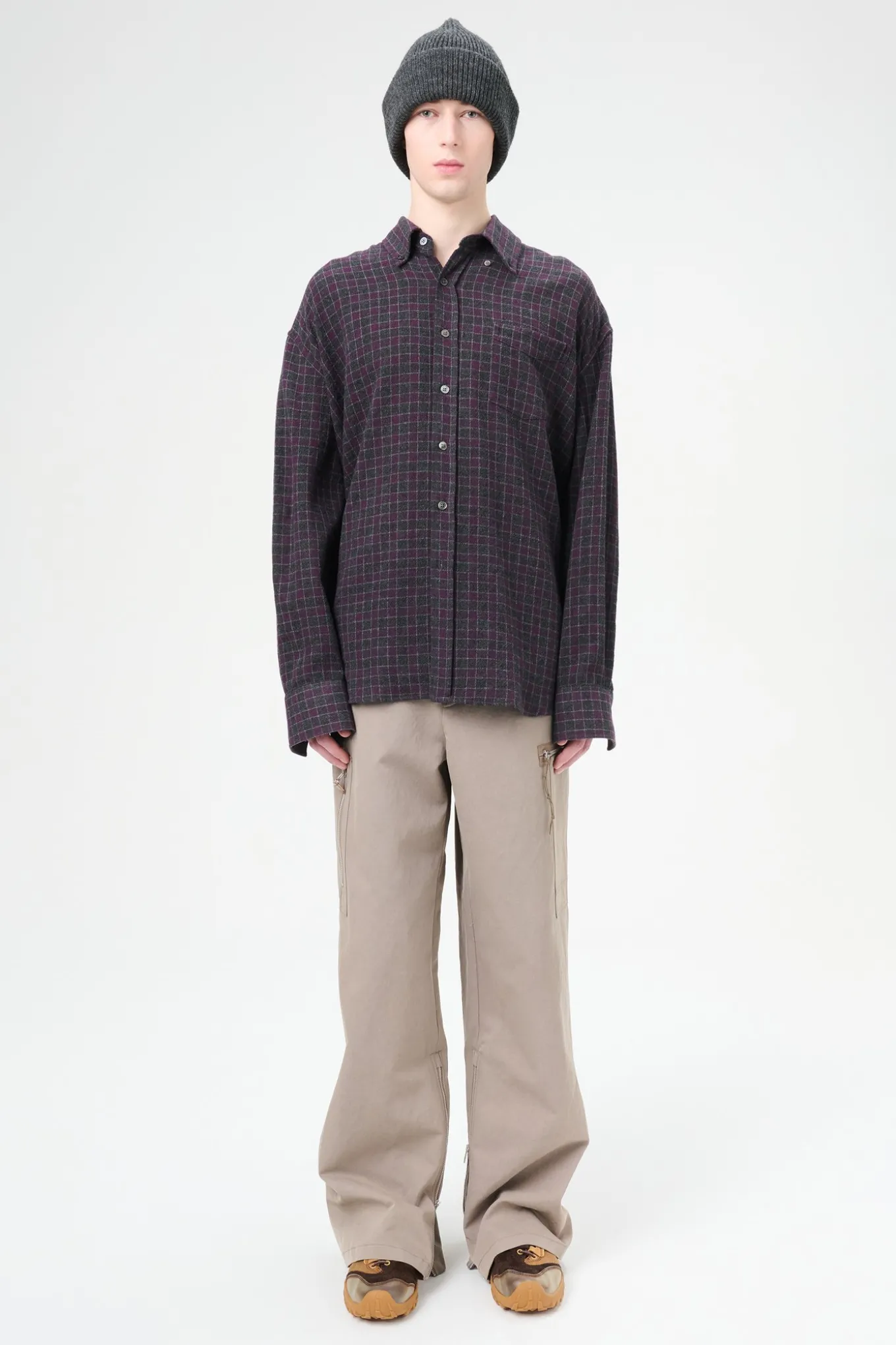 Sophomore Check Rural Wool