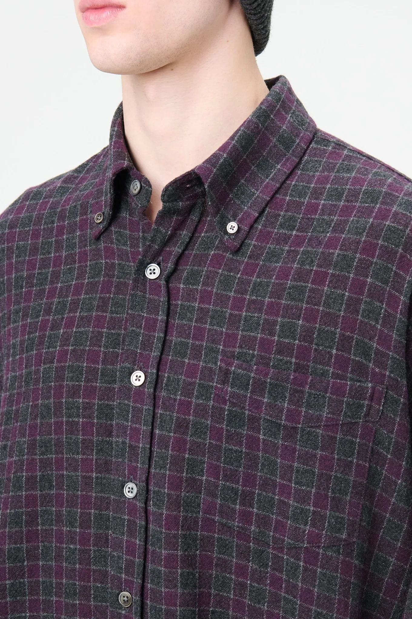 Sophomore Check Rural Wool