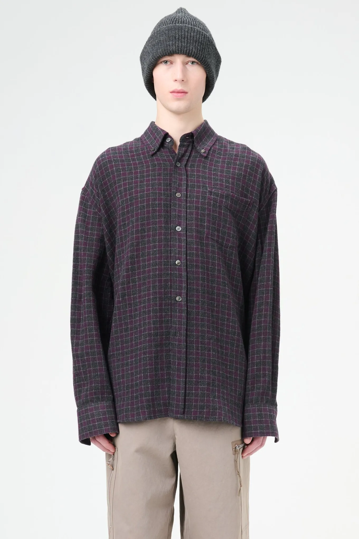 Sophomore Check Rural Wool
