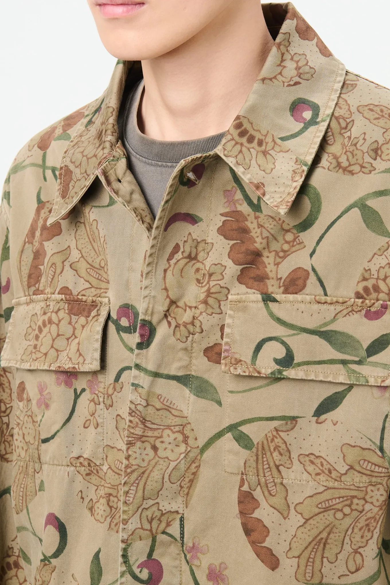 Spotting Rose Seventies Sateen