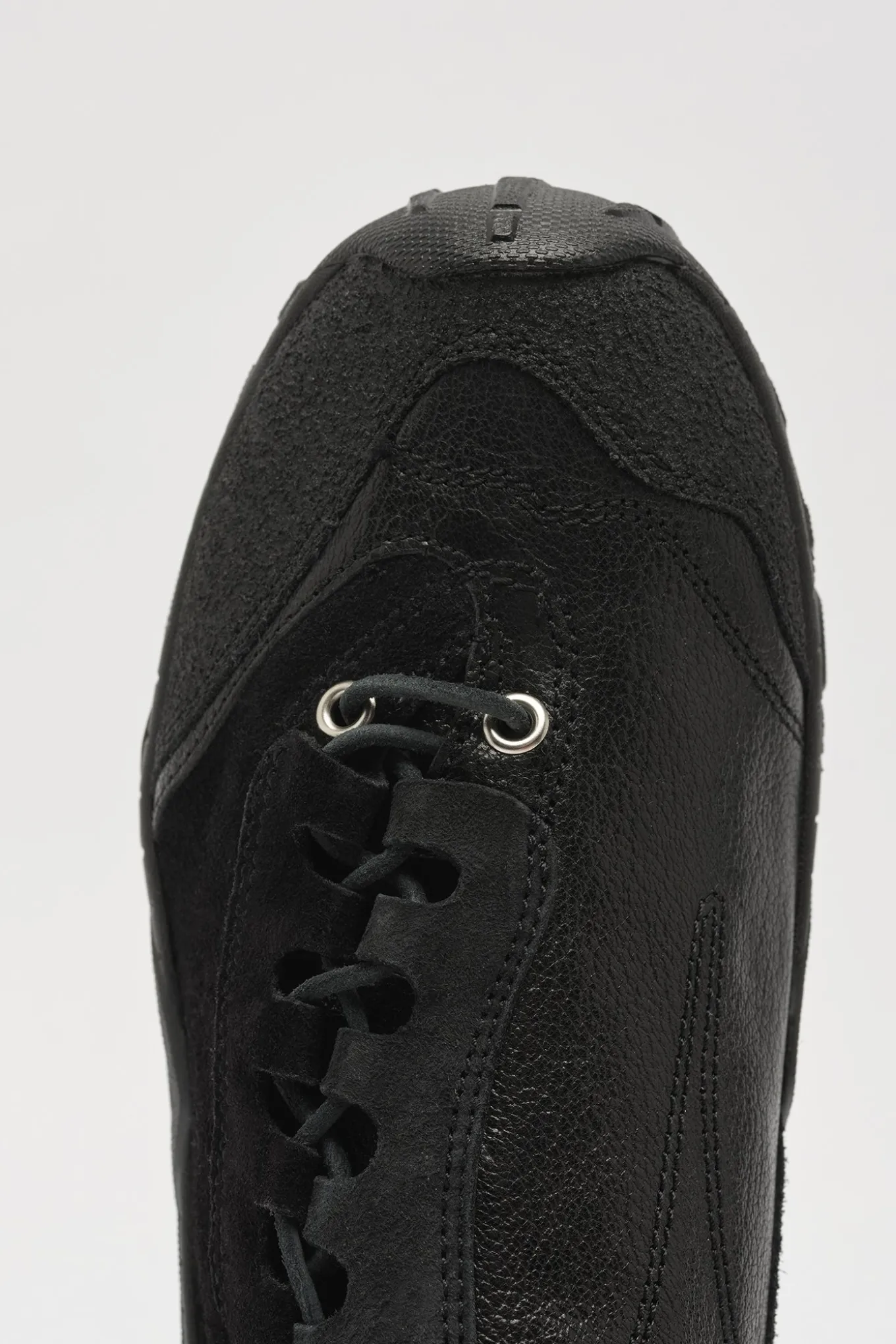 Stealth Black Leather