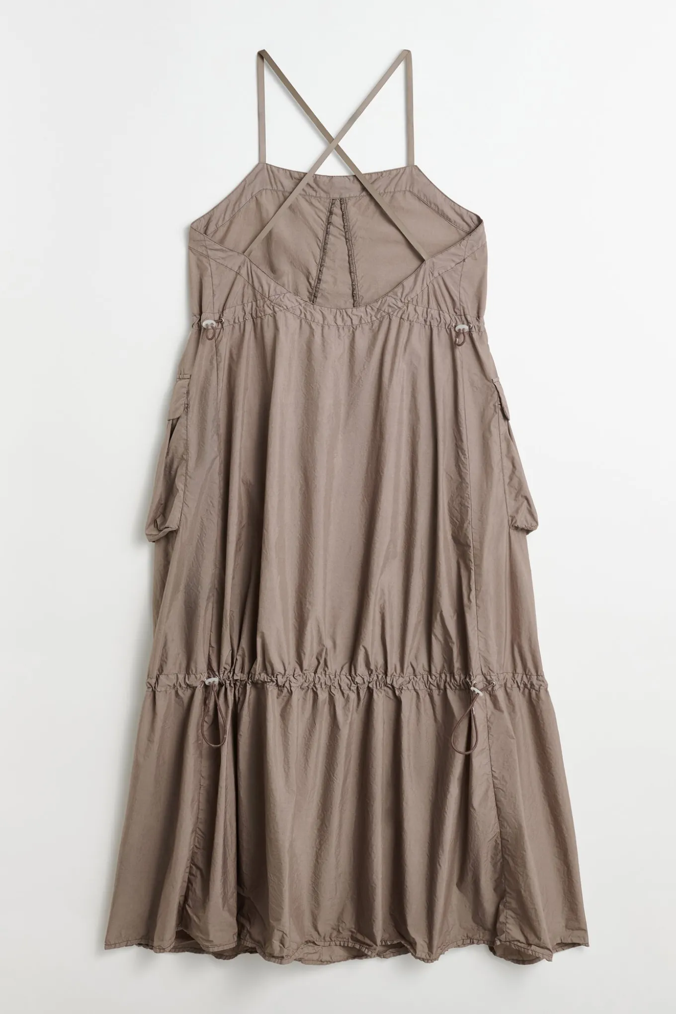 Stone Khaki Parachute Poplin