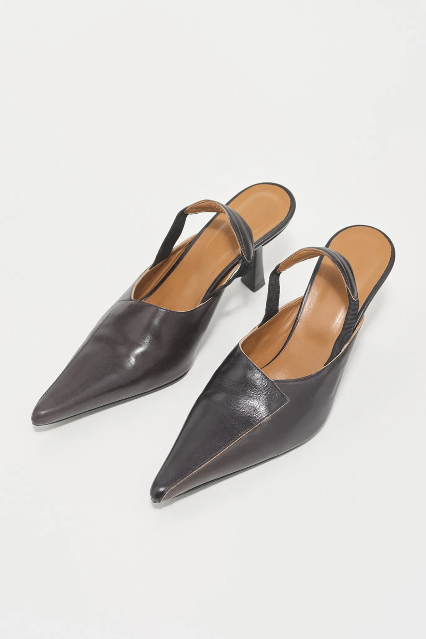 Top Dyed Black Leather