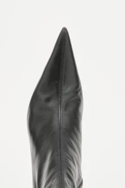 True Dyed Black Leather