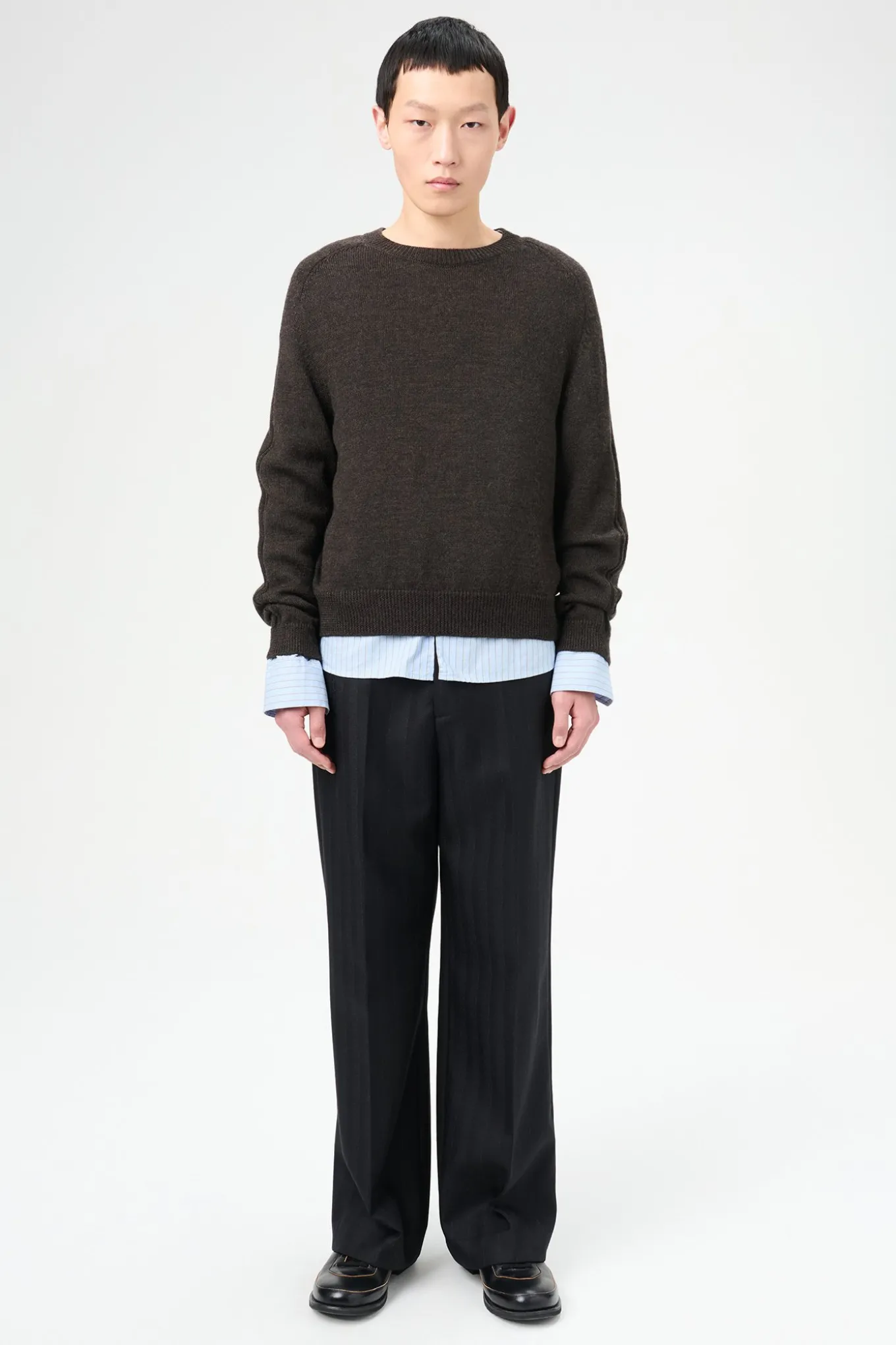 University Brown Rustic Merino