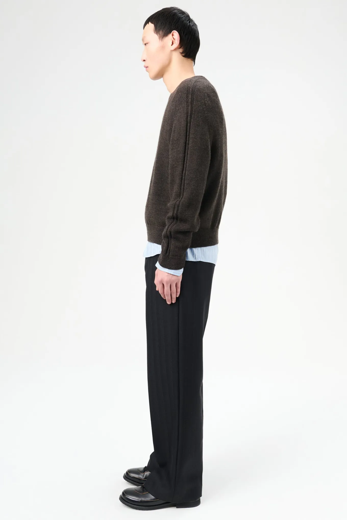 University Brown Rustic Merino