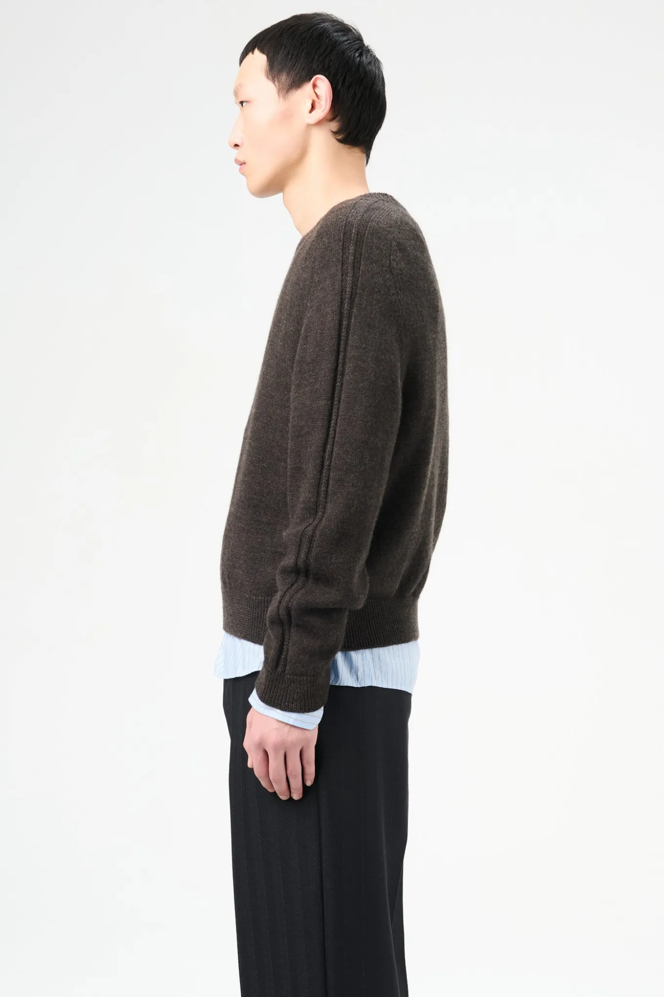 University Brown Rustic Merino