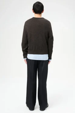 University Brown Rustic Merino