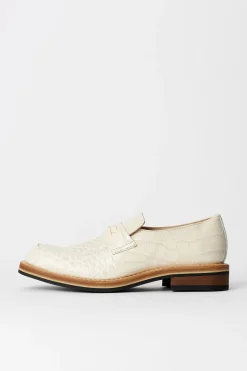 Vanilla Croc Bull Hide