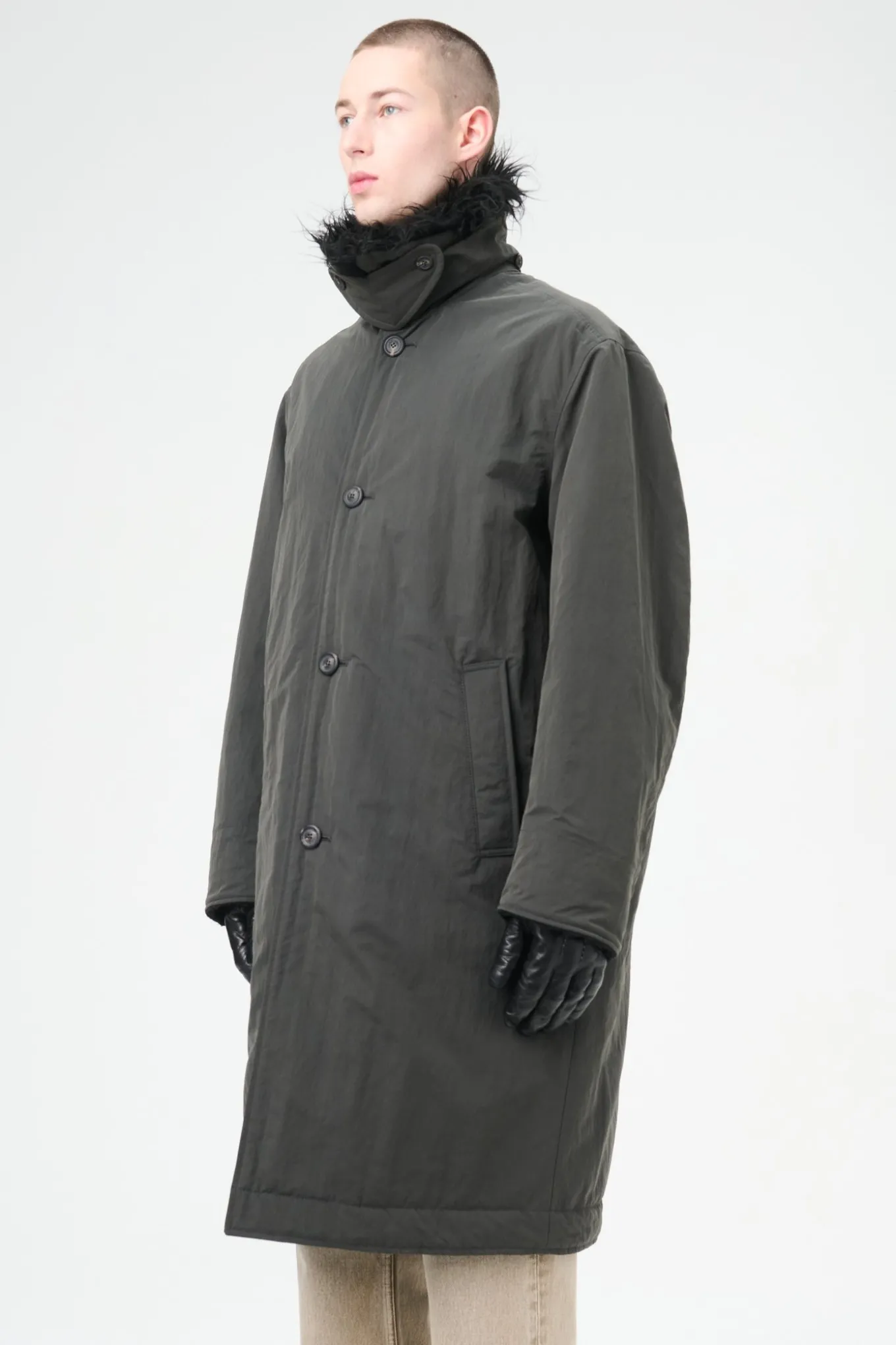 Vapor Charcoal Peached Nylon