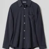 Vintage Blue Fine Silk