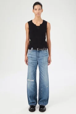 Vintage Rubber Repair Denim