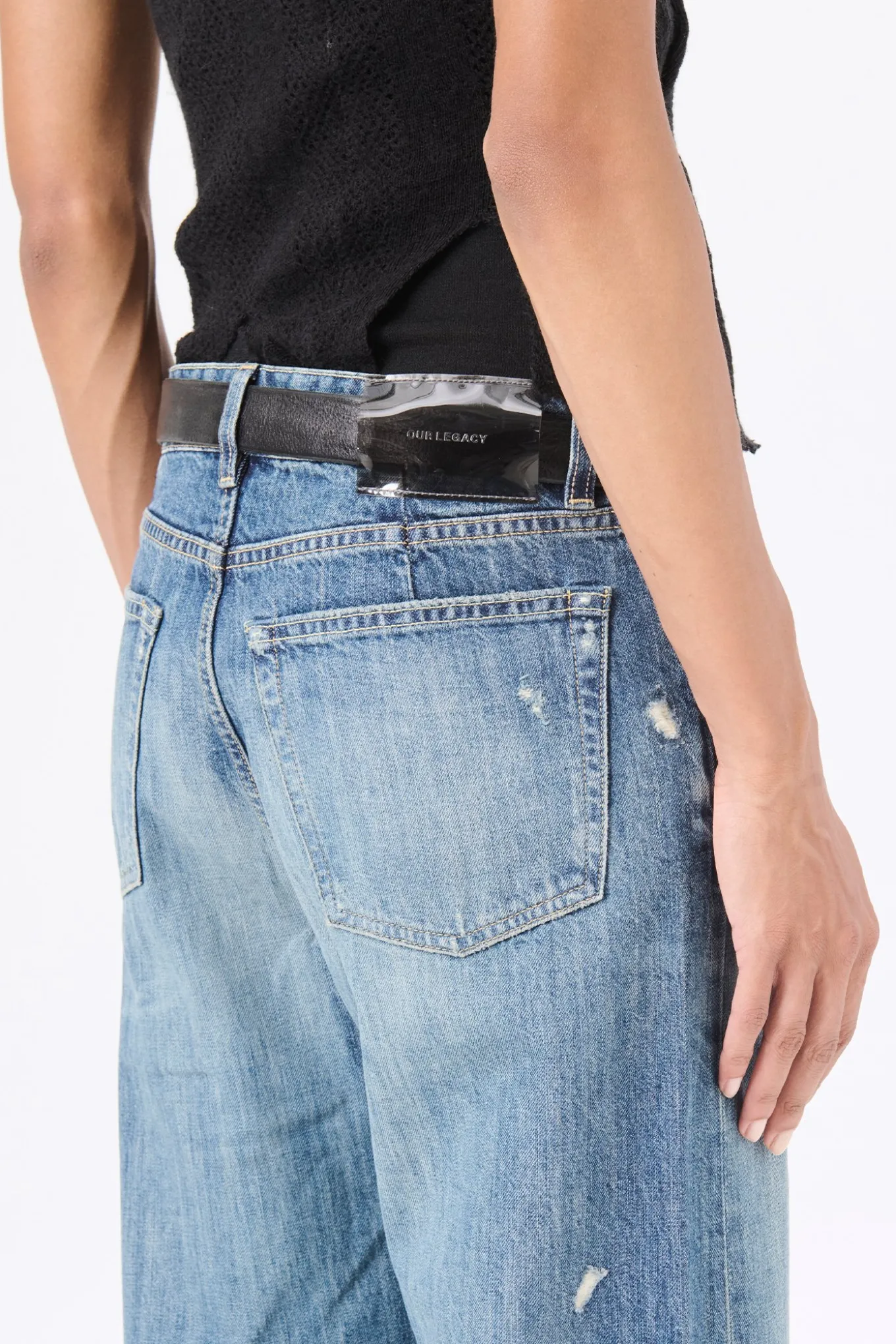 Vintage Rubber Repair Denim