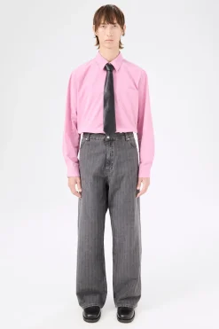 Washed Grey Torino Stripe
