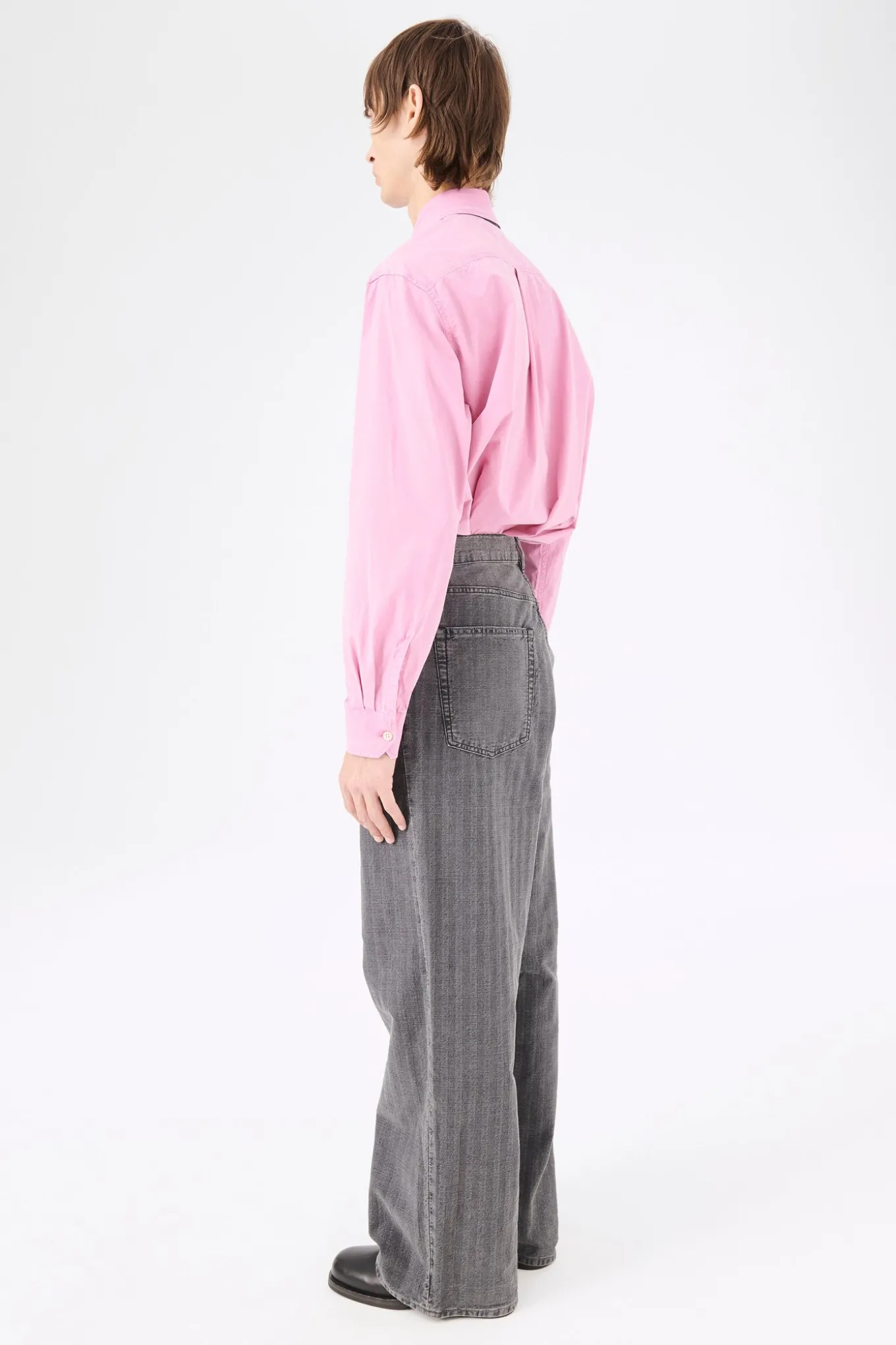 Washed Grey Torino Stripe
