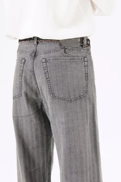 Washed Grey Torino Stripe
