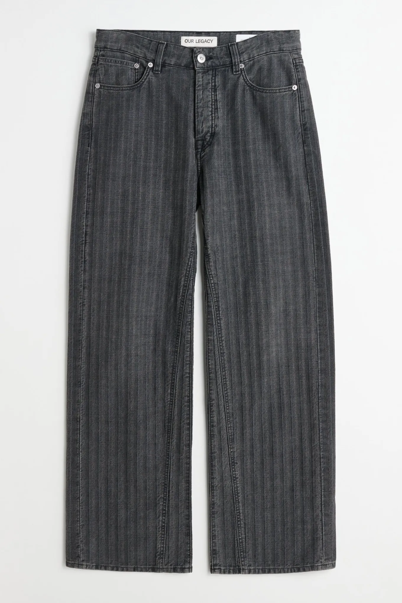 Washed Grey Torino Stripe